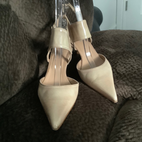 Woman Shoes by ZITA MARIA Made in ITALY Size 7.5 Color Beige - Picture 4 of 12